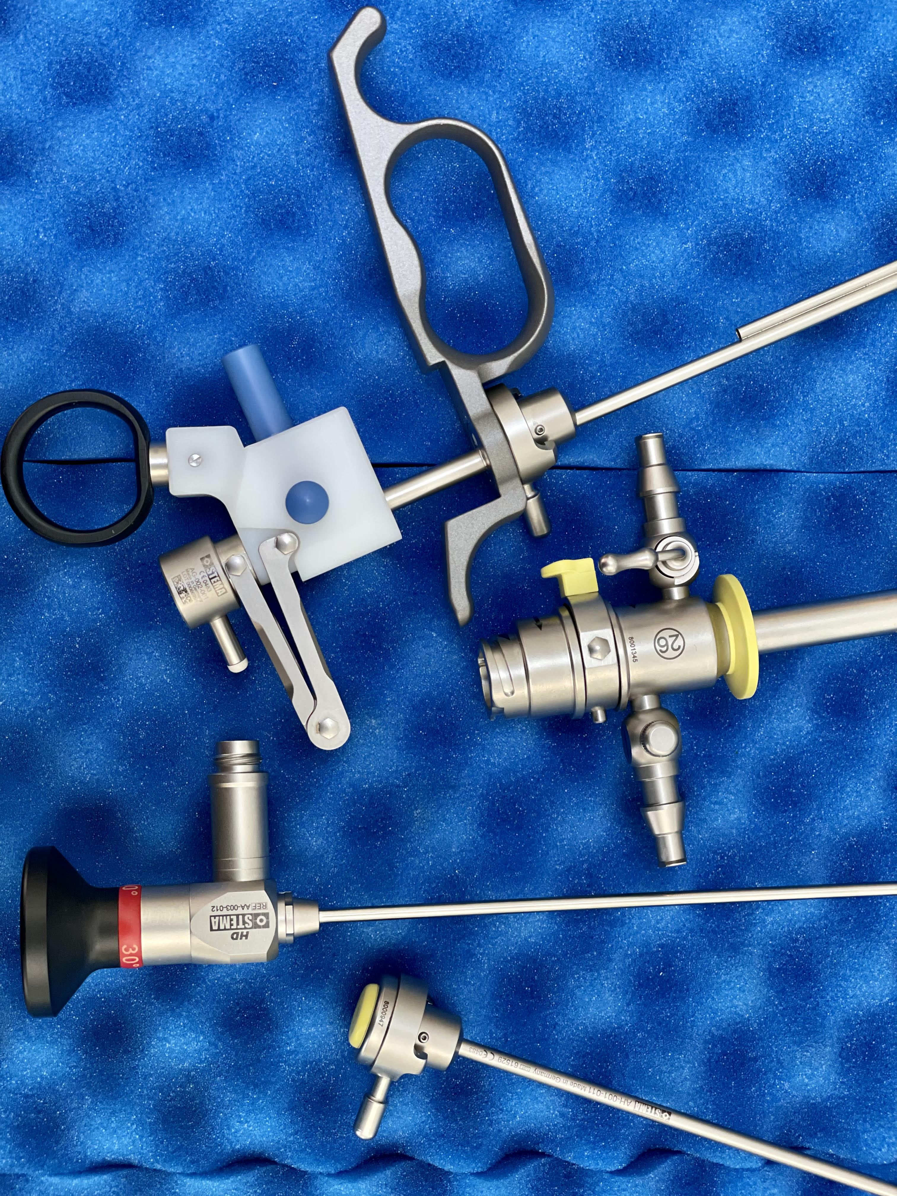 Working elements for laser resectoscopes